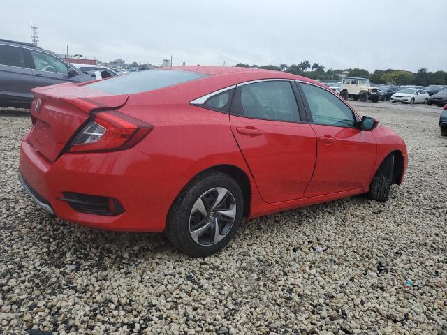 2HGFC2F66LH560213 - 2020 HONDA CIVIC LX RED photo 3