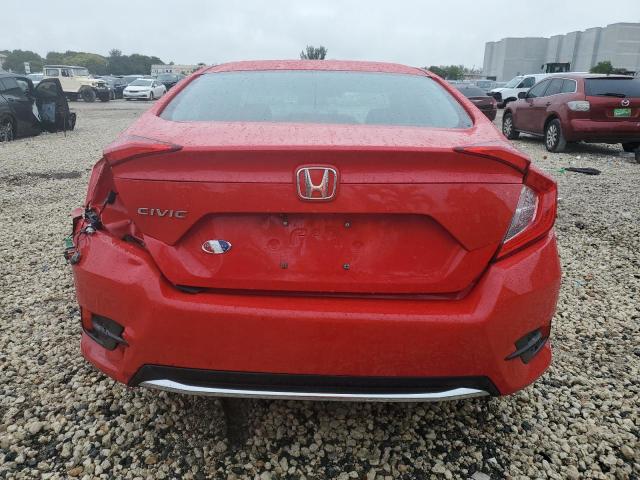 2HGFC2F66LH560213 - 2020 HONDA CIVIC LX RED photo 6