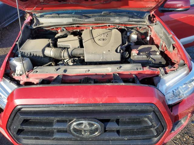 3TMCZ5AN4LM312561 - 2020 TOYOTA TACOMA DOUBLE CAB RED photo 11