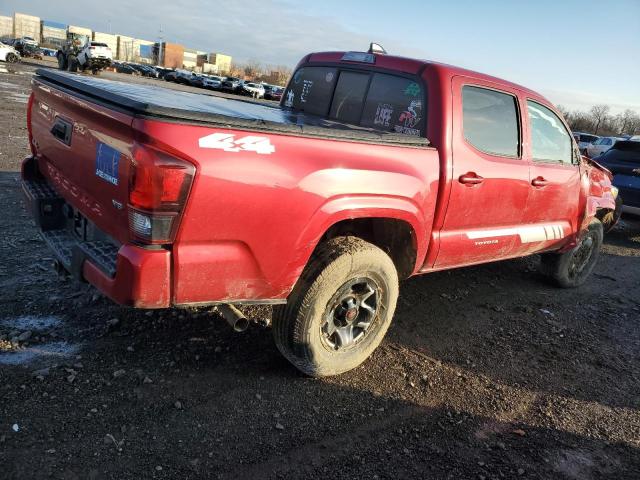 3TMCZ5AN4LM312561 - 2020 TOYOTA TACOMA DOUBLE CAB RED photo 3