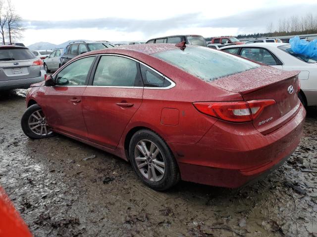 5NPE24AF8GH296151 - 2016 HYUNDAI SONATA SE BURGUNDY photo 2