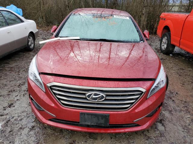 5NPE24AF8GH296151 - 2016 HYUNDAI SONATA SE BURGUNDY photo 5