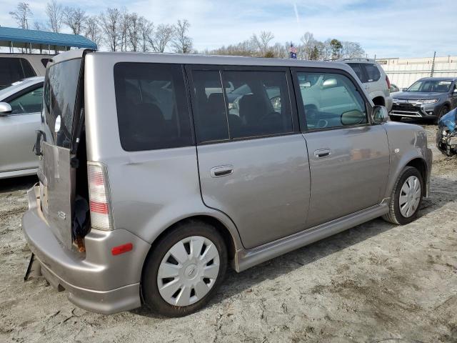 JTLKT324564107973 - 2006 TOYOTA SCION XB SILVER photo 3