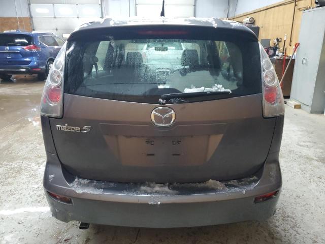 JM1CR293270137091 - 2007 MAZDA 5 BLUE photo 6