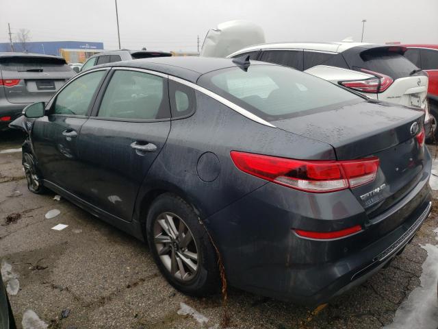 5XXGT4L36LG382878 - 2020 KIA OPTIMA LX GRAY photo 2