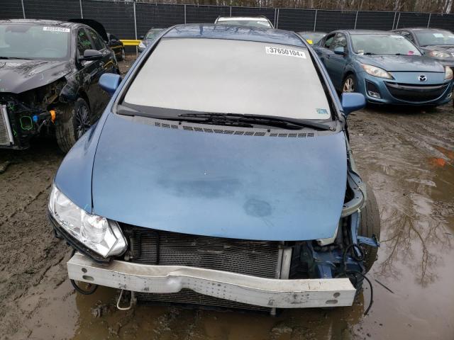 1HGFA16506L107123 - 2006 HONDA CIVIC LX BLUE photo 5