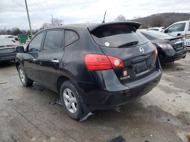 JN8AS5MT0AW009025 - 2010 NISSAN ROGUE S BLACK photo 2