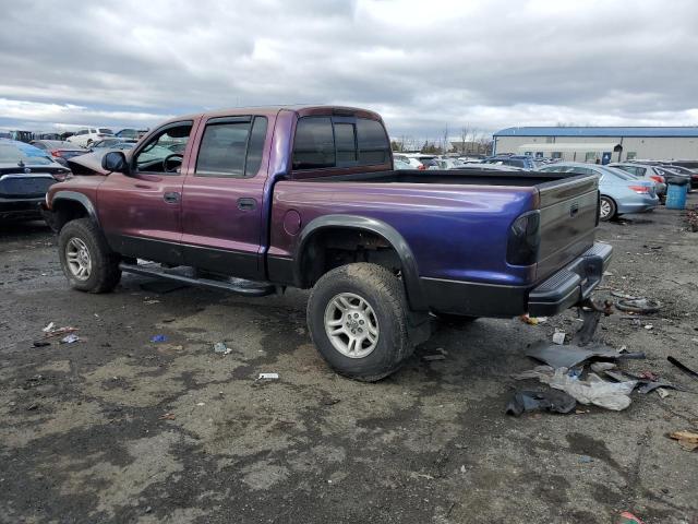 1D7HG48N63S350429 - 2003 DODGE DAKOTA QUAD SLT TWO TONE photo 2