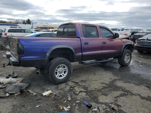 1D7HG48N63S350429 - 2003 DODGE DAKOTA QUAD SLT TWO TONE photo 3