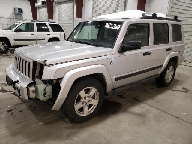 1J8HG48N56C246659 - 2006 JEEP COMMANDER SILVER photo 1