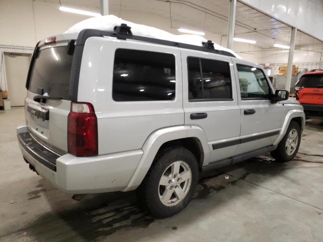 1J8HG48N56C246659 - 2006 JEEP COMMANDER SILVER photo 3