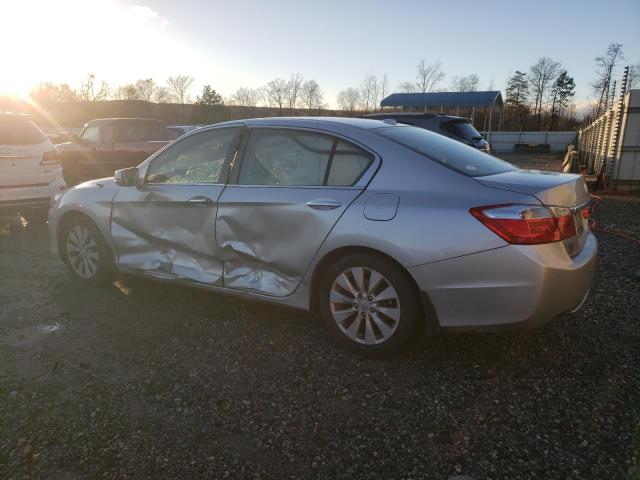 1HGCR2F81DA268407 - 2013 HONDA ACCORD EXL SILVER photo 2