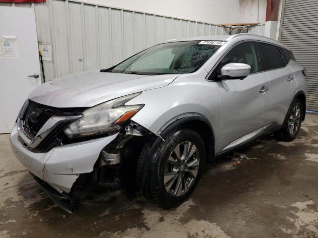 5N1AZ2MG6FN213538 - 2015 NISSAN MURANO S SILVER photo 1