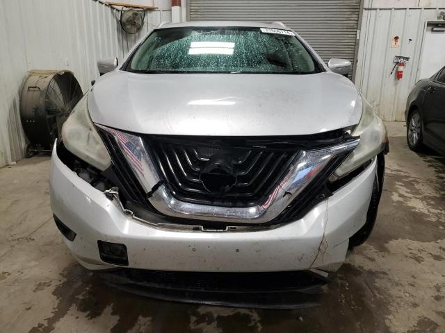 5N1AZ2MG6FN213538 - 2015 NISSAN MURANO S SILVER photo 5