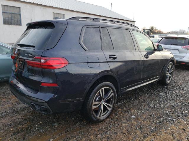 5UXCW2C05M9H40164 - 2021 BMW X7 XDRIVE40I BLACK photo 3