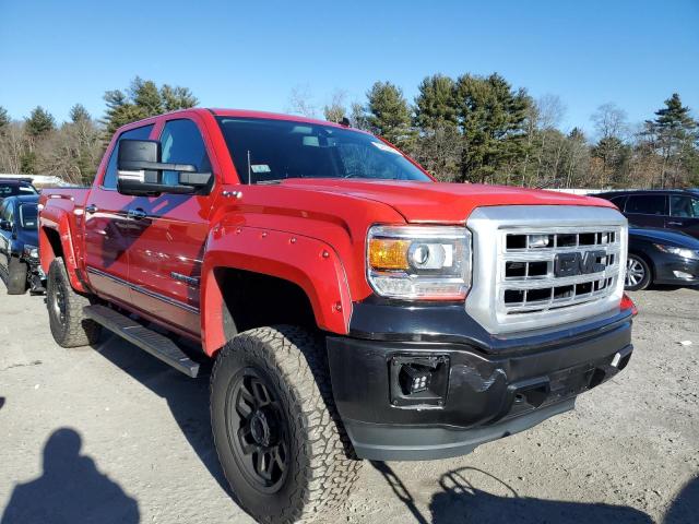 3GTU2VEC2EG287484 - 2014 GMC SIERRA K1500 SLT RED photo 4