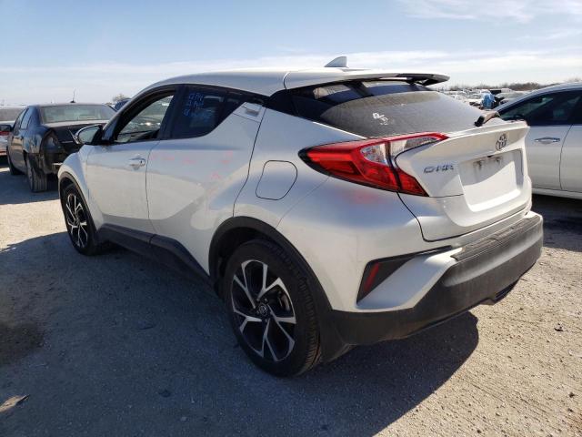 NMTKHMBX1JR020712 - 2018 TOYOTA C-HR XLE WHITE photo 2