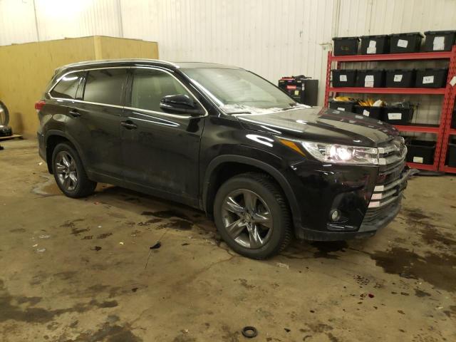 5TDDZRFH0KS712047 - 2019 TOYOTA HIGHLANDER LIMITED BLACK photo 4