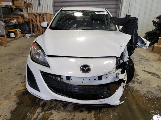 JM1BL1SF0A1248154 - 2010 MAZDA 3 I WHITE photo 5