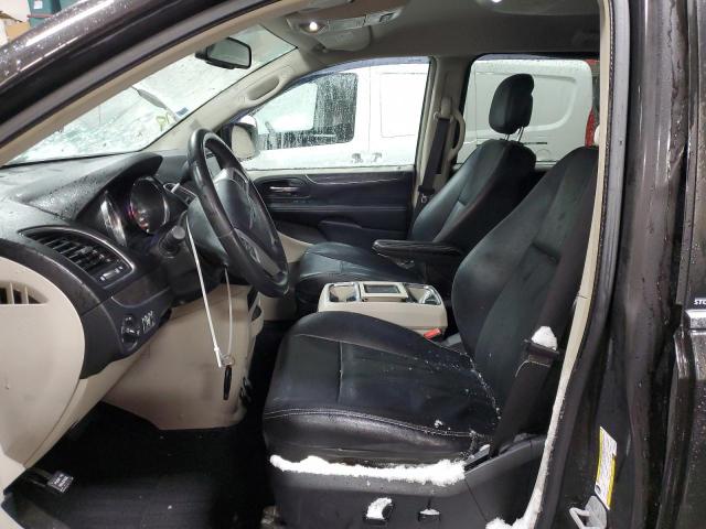 2C4RC1BG4ER310857 - 2014 CHRYSLER TOWN & COU TOURING შავი ფოტო 7