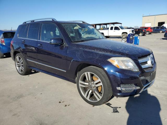 WDCGG5HB1FG412001 - 2015 MERCEDES-BENZ GLK 350 BLUE photo 4