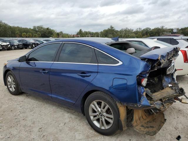 5NPE24AFXFH257169 - 2015 HYUNDAI SONATA SE BLUE photo 2