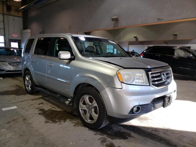 5FNYF4H59DB016598 - 2013 HONDA PILOT EXL SILVER photo 4