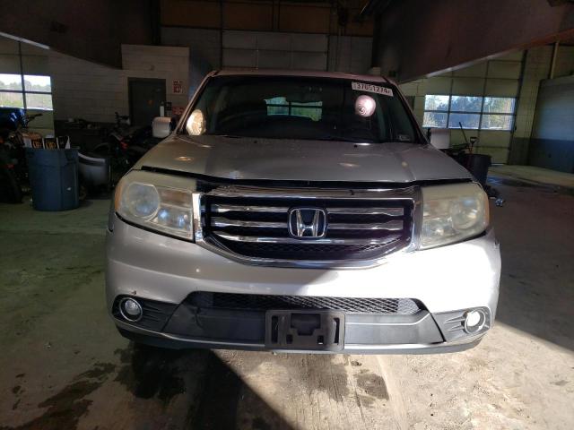 5FNYF4H59DB016598 - 2013 HONDA PILOT EXL SILVER photo 5