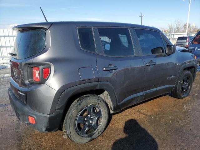 ZACCJAAT3GPD83333 - 2016 JEEP RENEGADE SPORT Գրաֆիտ լուսանկար 3