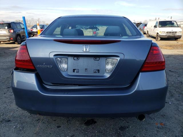 1HGCM56437A165958 - 2007 HONDA ACCORD LX GRAY photo 6