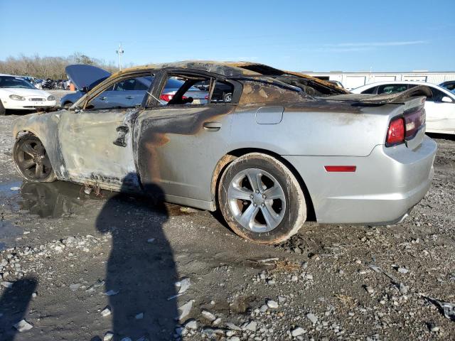 2C3CDXBG1CH302258 - 2012 DODGE CHARGER SE SILVER photo 2