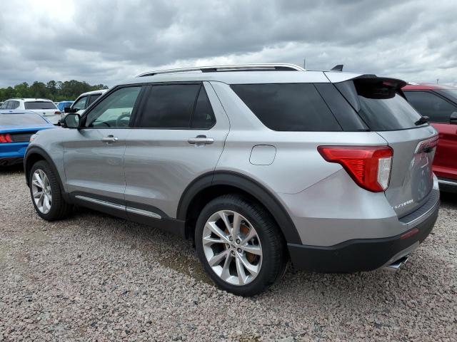 1FM5K8HC3NGA25806 - 2022 FORD EXPLORER PLATINUM SILVER photo 2