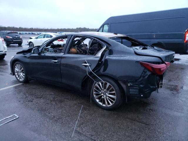 JN1EV7AR8KM552826 - 2019 INFINITI Q50 LUXE BLACK photo 2