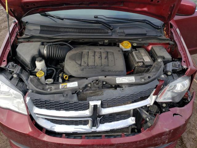 2C4RDGCG7LR169634 - 2020 DODGE GRAND CARA SXT RED photo 12