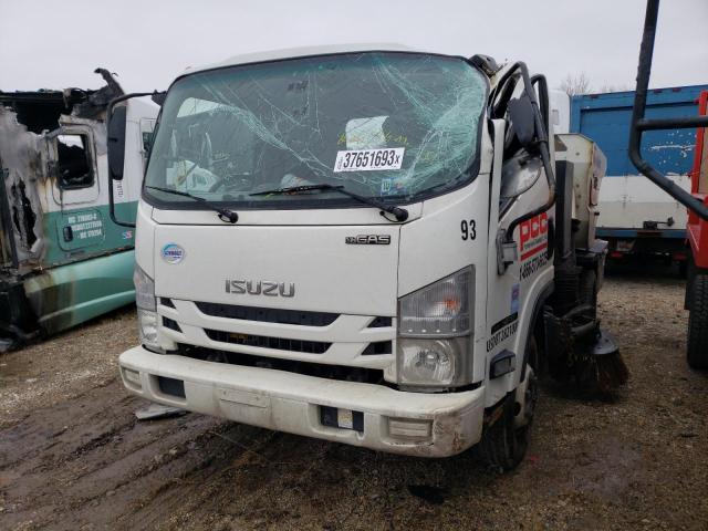 54DB4W1B2KS800303 - 2019 ISUZU NPR HD WHITE photo 1