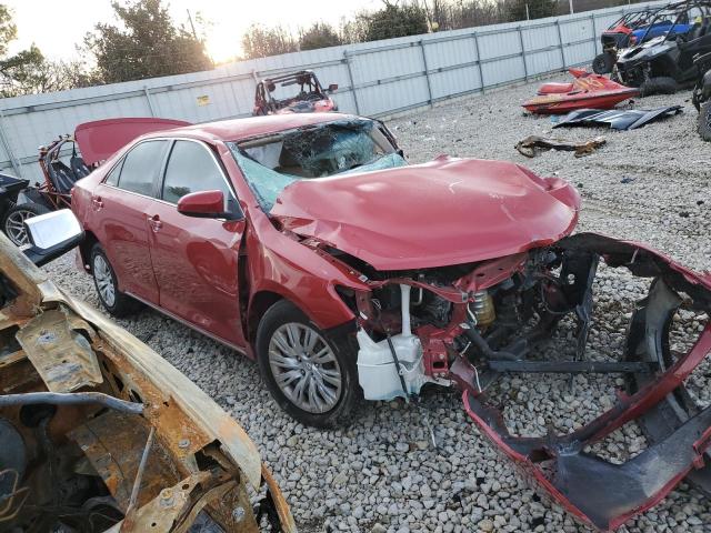 4T4BF1FK6CR180458 - 2012 TOYOTA CAMRY BASE RED photo 4