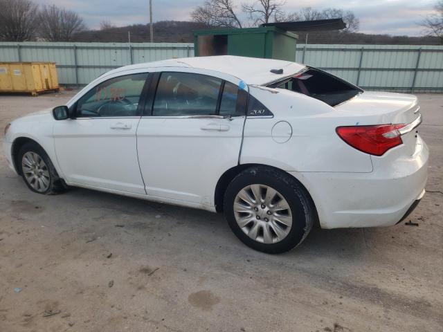 1C3CCBAB6EN210794 - 2014 CHRYSLER 200 LX WHITE photo 2