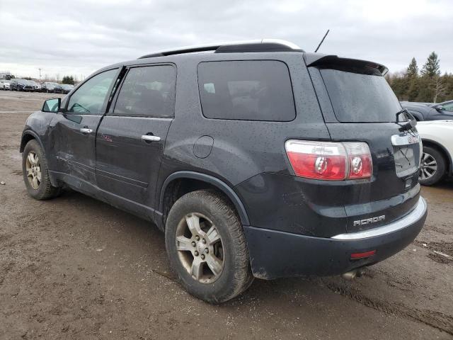 1GKEV13778J127800 - 2008 GMC ACADIA SLE BLACK photo 2