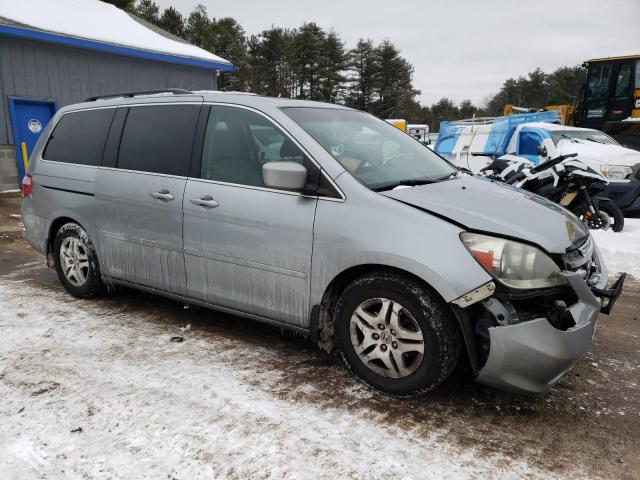 5FNRL38697B136664 - 2007 HONDA ODYSSEY EXL BLUE photo 4