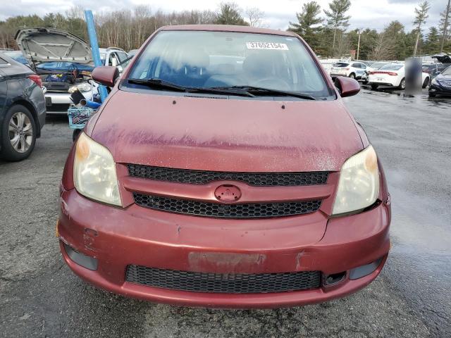 JTKKT624360132271 - 2006 TOYOTA SCION XA RED photo 5