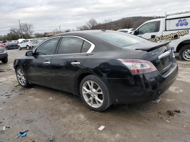 1N4AA5AP9DC825510 - 2013 NISSAN MAXIMA S BLACK photo 2