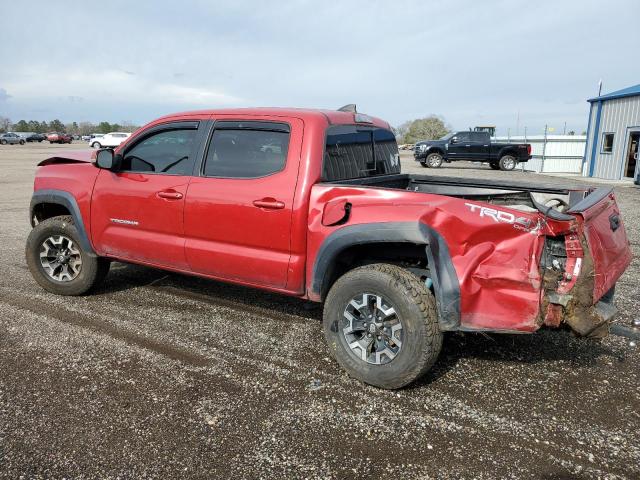 5TFCZ5ANXHX103164 - 2017 TOYOTA TACOMA DOUBLE CAB RED photo 2