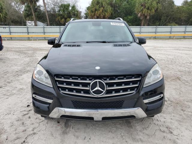 4JGDA5HB7CA096446 - 2012 MERCEDES-BENZ ML 350 4MATIC BLACK photo 5
