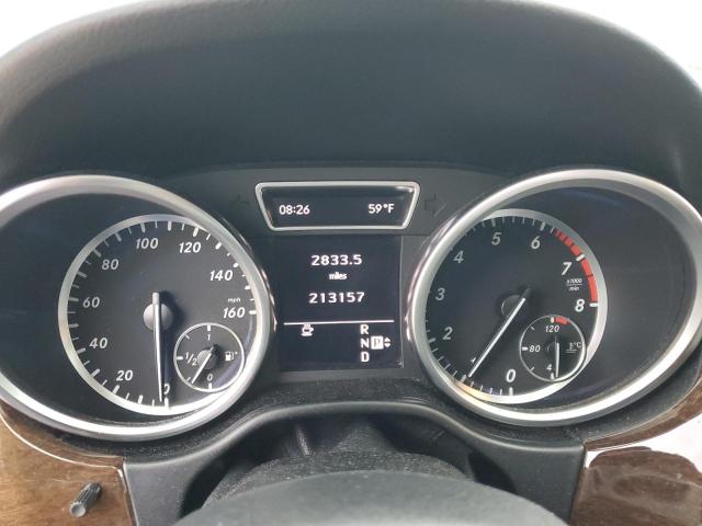 4JGDA5HB7CA096446 - 2012 MERCEDES-BENZ ML 350 4MATIC BLACK photo 9