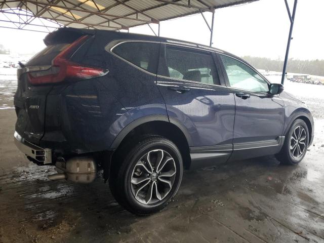 5J6RW2H87NA008426 - 2022 HONDA CR-V EXL BLUE photo 3