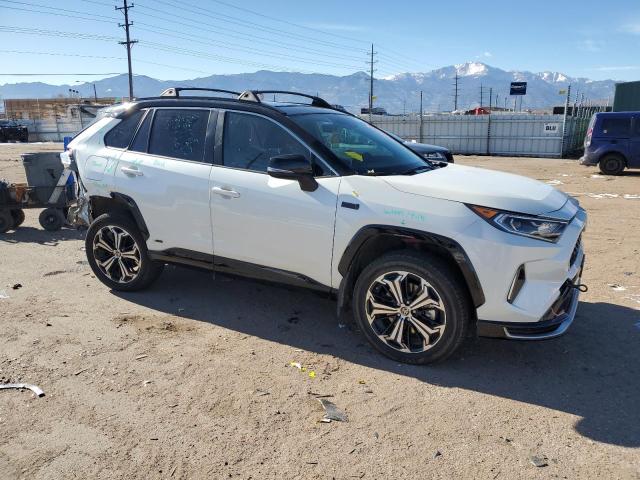 JTMEB3FV9MD067103 - 2021 TOYOTA RAV4 PRIME XSE WHITE photo 4