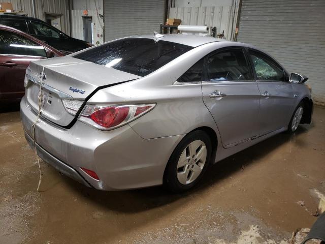 KMHEC4A45CA035990 - 2012 HYUNDAI SONATA HYBRID GRAY photo 3