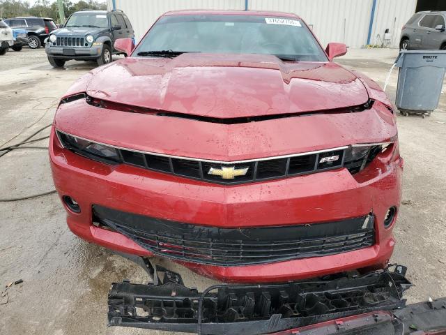 2G1FB1E31E9309978 - 2014 CHEVROLET CAMARO LT RED photo 5