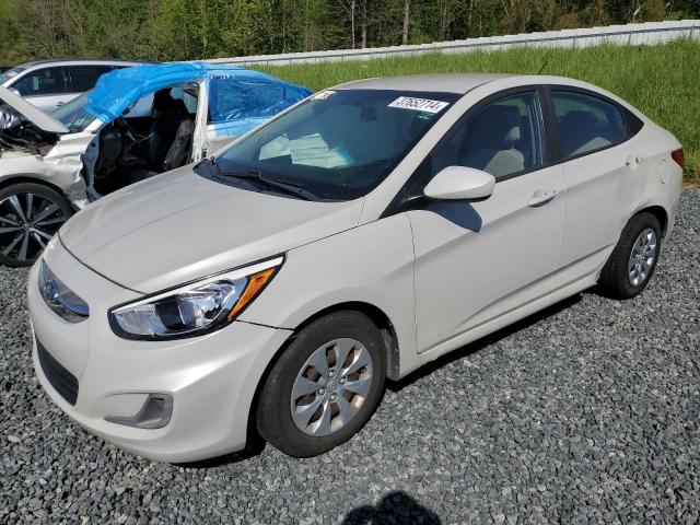 KMHCT4AE5HU238142 - 2017 HYUNDAI ACCENT SE BEIGE photo 1