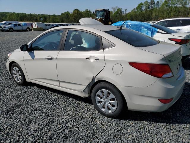 KMHCT4AE5HU238142 - 2017 HYUNDAI ACCENT SE BEIGE photo 2